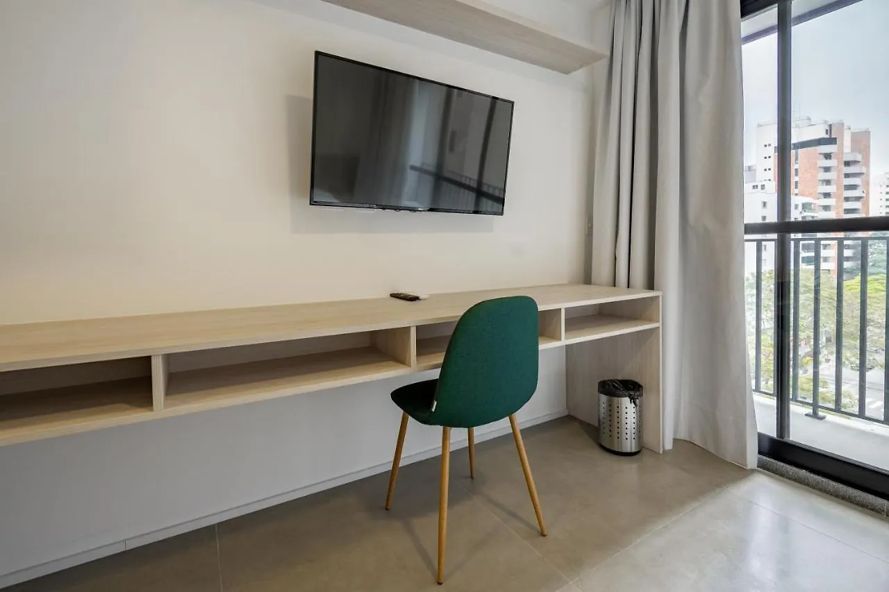 Casai Moema Studio Lindo C/ Piscina E Academia 0*, Σάο Πάολο Βραζιλία